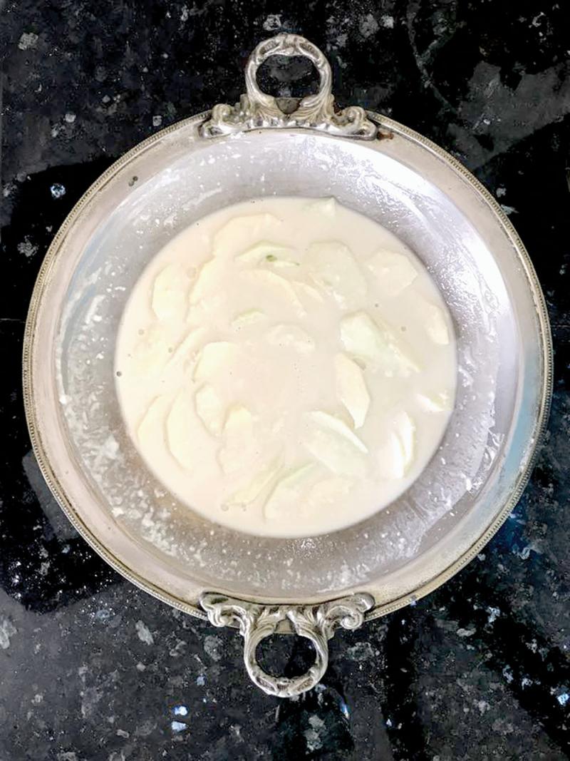 foodie quick and easy apple crumpets